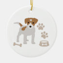 Search for jack russell dog ornaments Dogs