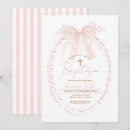 Search for baby shower baptism invitations Baby girl christening