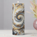 Search for gold and black candles Abstract