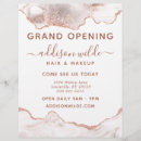 Search for glitter flyers Rose gold