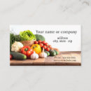 Search for vegetable business cards Farming
