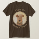 Search for airedale terrier tshirts King of terriers