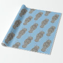 Search for manatee wrapping paper Ocean