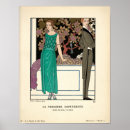 Search for art deco fashion illustrations posters French