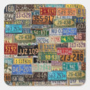 Search for license plate stickers Vintage
