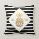 Search for aloha pillows Black and white