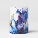 Search for blue marble candles Trendy