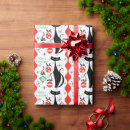 Search for vintage christmas cat wrapping paper Kitty