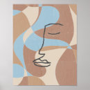 Search for abstract woman face art Contemporary