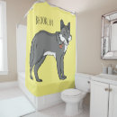 Search for wolf shower curtains Wildlife
