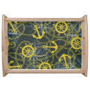 Search for nautical serving trays Compass