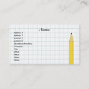 Search for graph business cards Architect