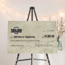 Search for blank signs Big check