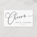 Search for welcome bag invitations Black and white