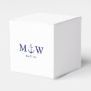 Search for nautical favor boxes Blue
