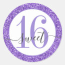 Search for purple stickers Birthday