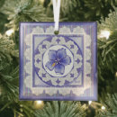 Search for lace ornaments blue