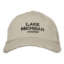 Search for brown baseball hats lake