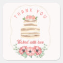 Search for cake wedding stickers Thank you