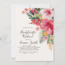 Search for hawaiian bachelorette party invitations Floral