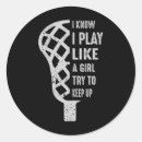 Search for play like a girl stickers Lacrosse