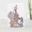 Search for safari christmas cards Giraffe