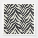 Search for zebra napkins Exotic