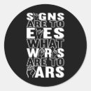 Search for sign language stickers Hard of hearing