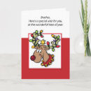 Search for funny brothers christmas cards Reindeer