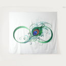 Search for peacock tapestries Colorful