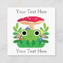 Search for frog business cards Colorful