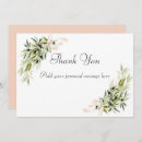 Search for olive green thank you cards Watercolor