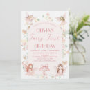 Search for fairy 1st birthday invitations Baby girl