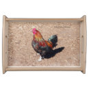 Search for rooster serving trays Bird