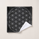 Search for sacred geometry bath towels Flower of life
