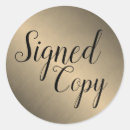 Search for signed copy stickers Writer