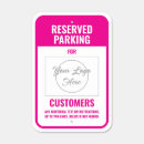 Search for traffic signs Reserved parking