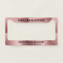 Search for real estate license plates Realtor