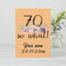 Search for funny 70th birthday invitations 70 years old