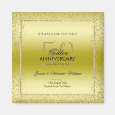 Search for 50th anniversary wedding favors 50 years together