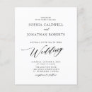 Search for one sided invitations Elegant