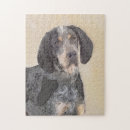 Search for coonhound puzzles Dog