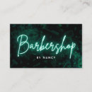 Search for neon green business cards Hairdresser