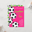 Search for girls soccer birthday invitations Party