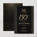 Search for surprise 50th birthday invitations Modern elegant