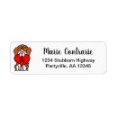 Search for beagle return address labels Cartoon