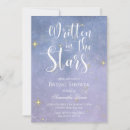 Search for moon and stars bridal shower invitations Mystical