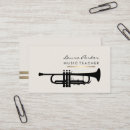 Search for trumpet music business cards Musician