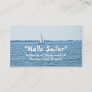 Search for nautical sailboat business cards Water