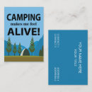 Search for camper business cards Nature